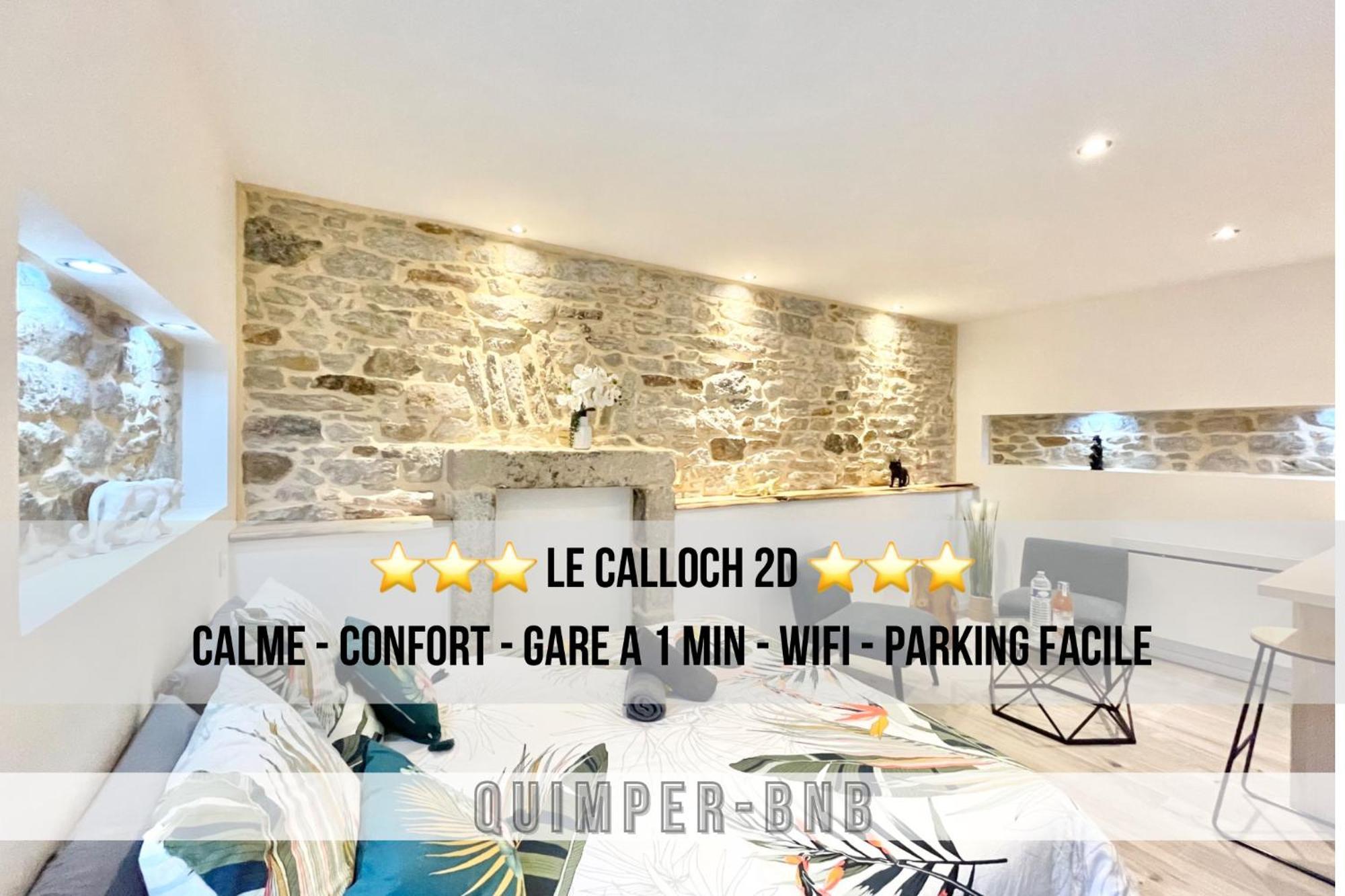Le Calloch 2D - Studio 4 Etoiles - Quartier Gare - Wifi - Netflix Quimper Exterior photo