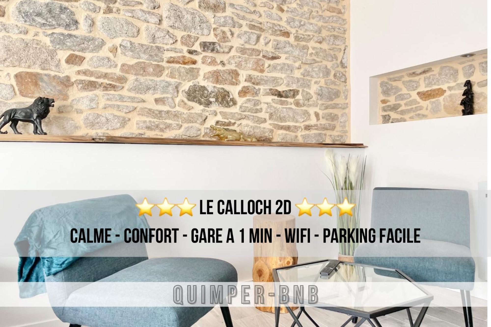 Le Calloch 2D - Studio 4 Etoiles - Quartier Gare - Wifi - Netflix Quimper Exterior photo